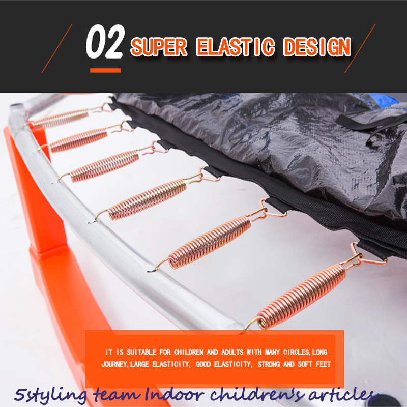 Trambulin gyermek otthoni beltéri trambulinhoz védőháló rugóval baba-trambulinhoz bungee jumping kültéri trambulinhoz