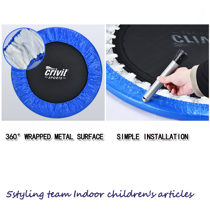 Gyerek trambulin háztartási trambulin beltéri baba-trambulin bungee korlátos rugós trambulin gyártójának közvetlen értékesítése