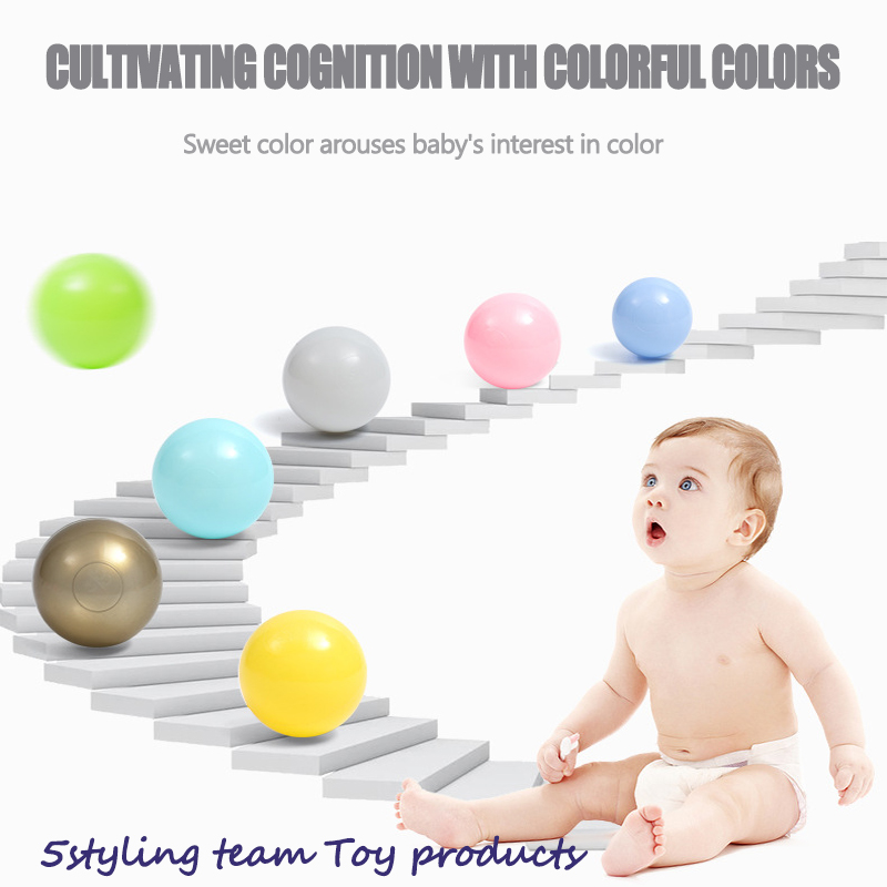 Pajkos Fort egyedi óceáni labda Bobo labda 5.5/6/7/8 makalon vastagabb környezetvédő műanyag labda nagykereskedelem