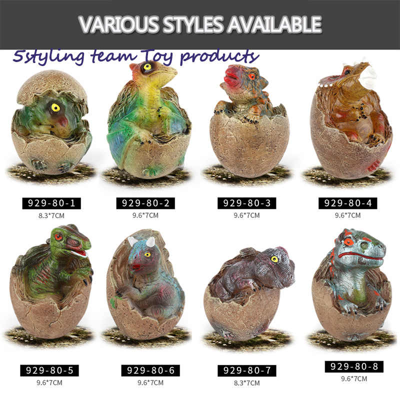 Határokon átnyúló speciális célú Amazon Jurassic lágy gumi héj, amely hangot, fényt, dinoszaurusztojásokat, gyermekek oktatójátékait törheti