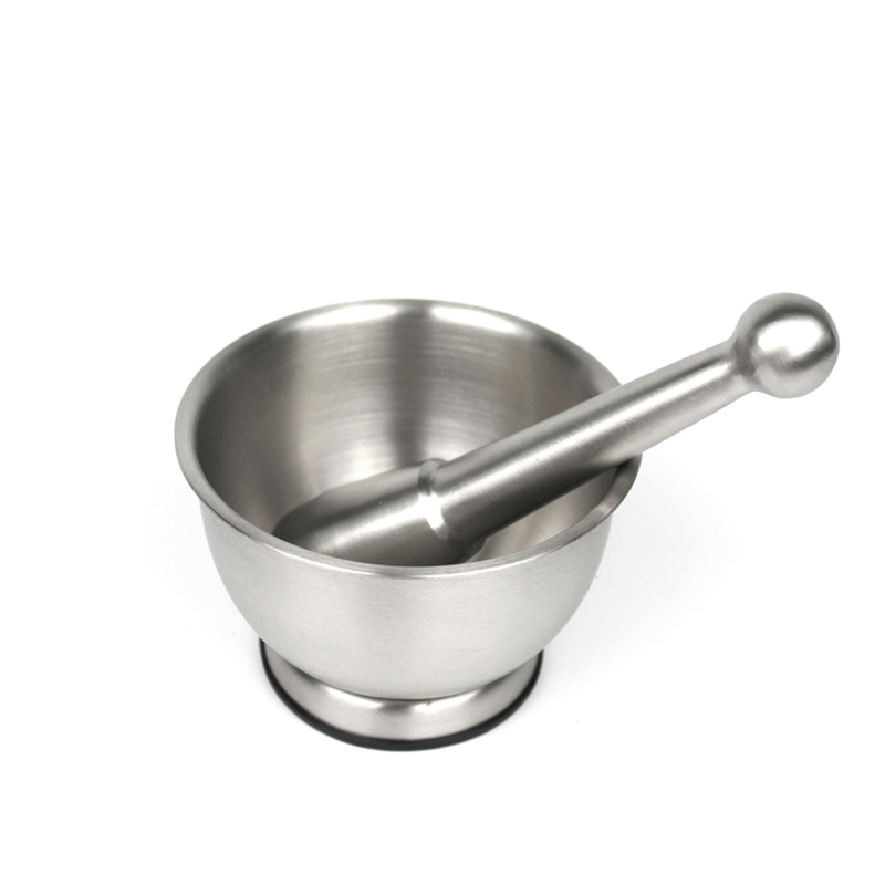 Gyümölcsfűszernövények, fokhagyma, rozsdamentes acél zúzógép habarcs és kártevő nagykereskedelme és kiskereskedelem