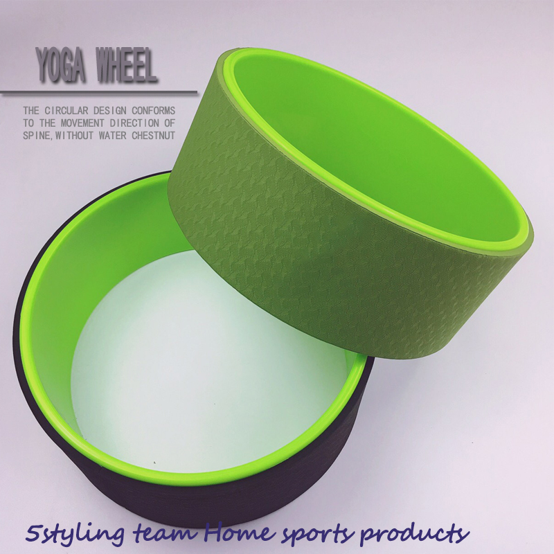 A gyártó közvetlen értékesítése Jógakerék hátrahajlási tárgy alsó rész hátsó rész Jógakerék Pilates kör Dharmakerék Jóga segédkerék
