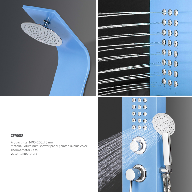 Alumínium zuhanypanel CF9008