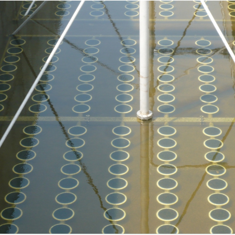 finom buborékkorong-diffúzor