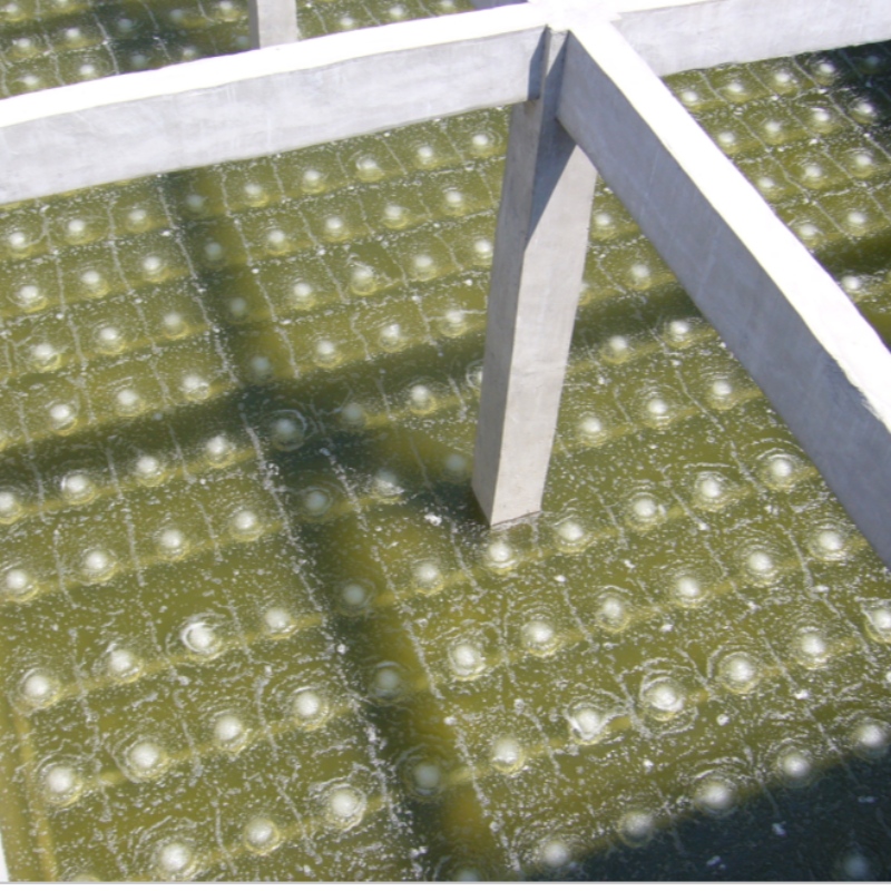 finom buborékkorong-diffúzor