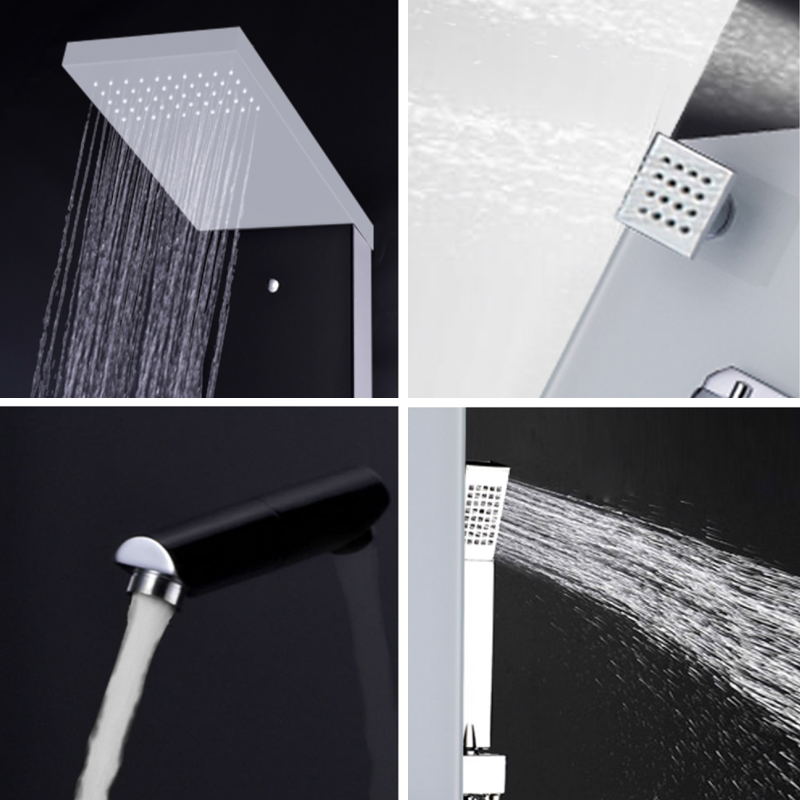 Biztonsági edzett üveg zuhanypanel CF6322B