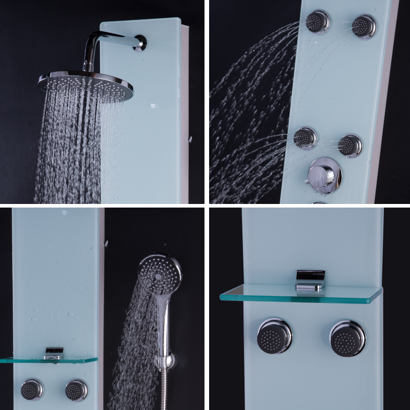 Biztonsági edzett üveg zuhanypanel CF6226