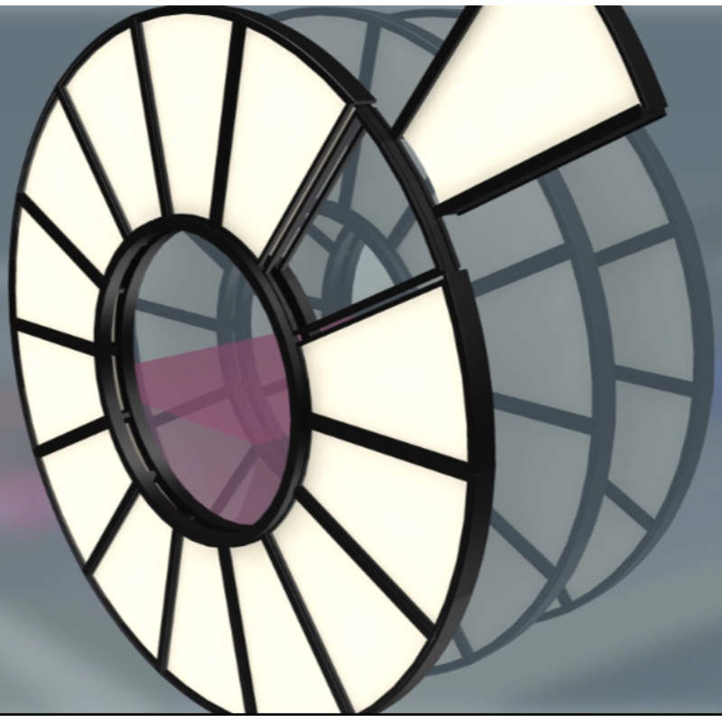 Teljesen zárt típusú tárcsás szűrő