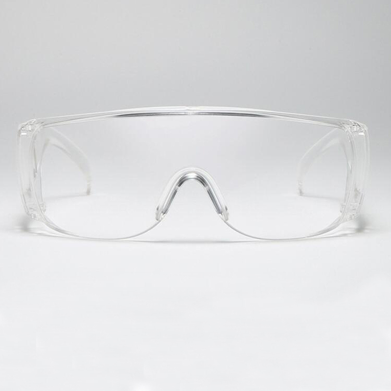 por- és fröccsenésbiztos nagykereskedelmi biztonsági sisak védőszemüveg divatos szemüveg