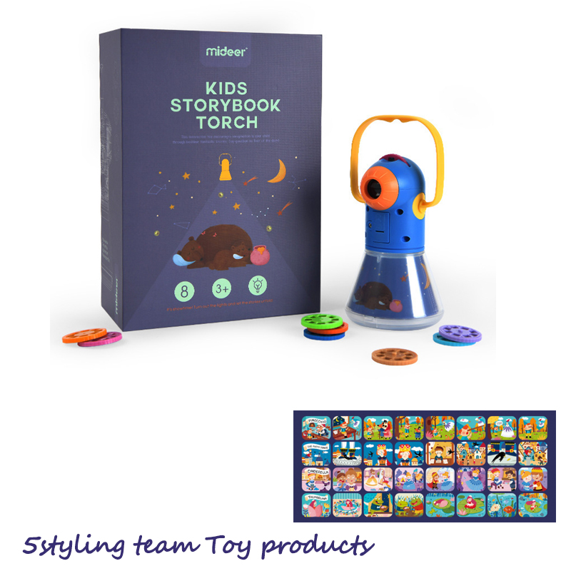 Mideer Milu gyermek többfunkciós történetprojektor, három egy csillagban, alvó, könnyű éjszakai fényvisszaverő játék