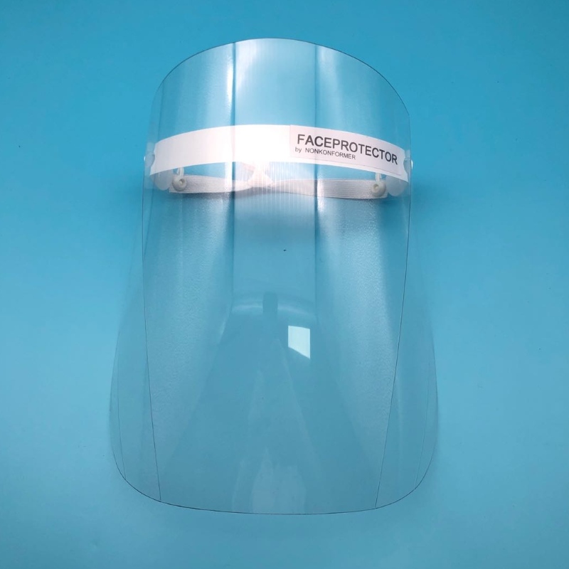 Orvosi védőszigetelő arcvédő