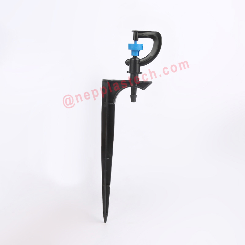 gyümölcsös mikro sprinkler öntözés 15 cm-es tételek kerti virágcserép öntözés mikro-spray sugárhajtású tételek