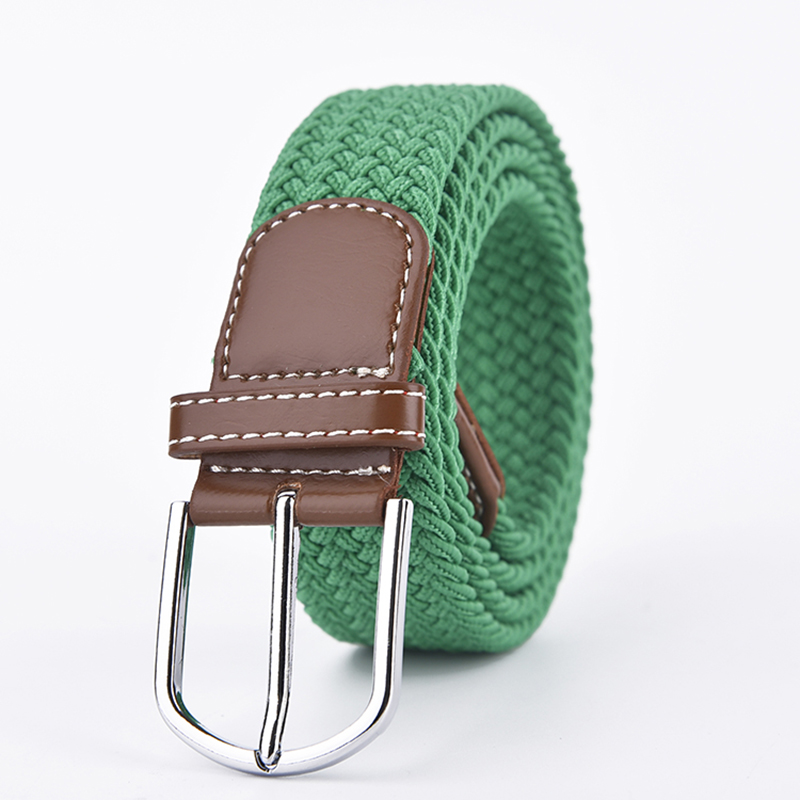 Kiváló minőségű fonott színes vékony divat öv ruha