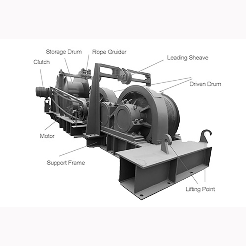 JMM nagy kapacitású friction Winch