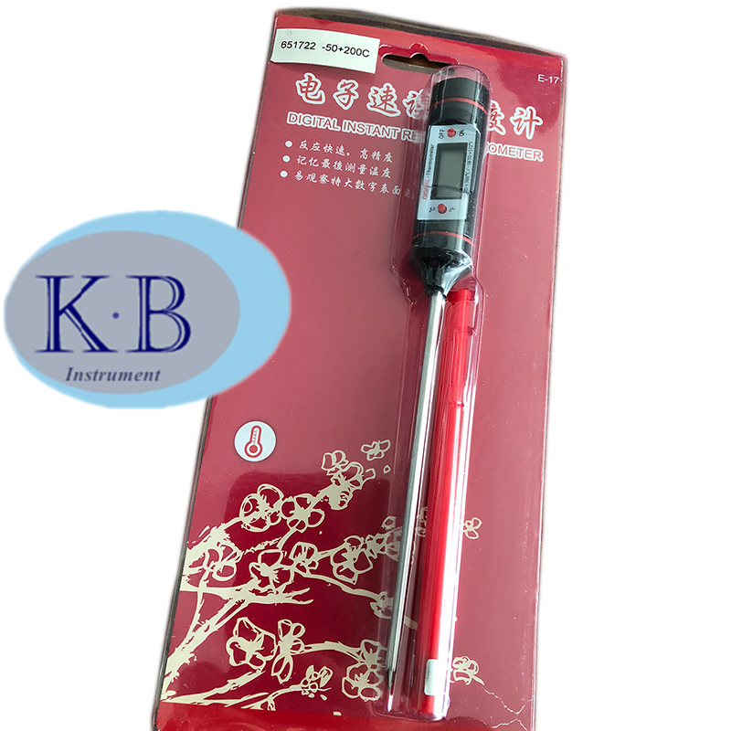 Hús-hőmérő Azonnal olvassa el a Cooking Digital Food Probe Thermoeter Pocket Thermométer a BBQ Konyhai Használat