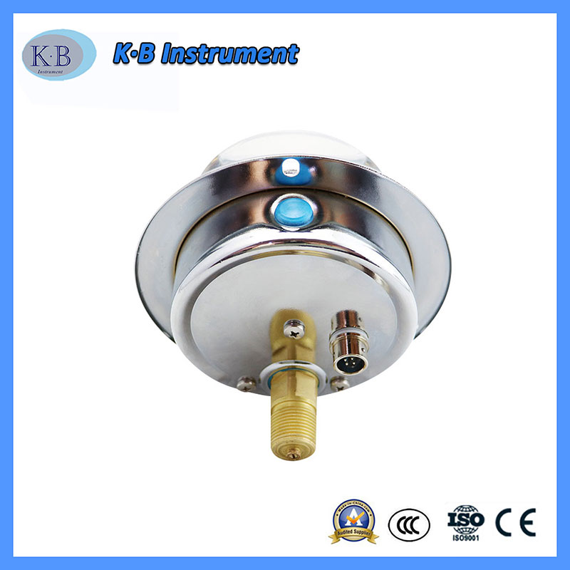 4 Inch 100mm Nagy Hidraulikus Elektromos Elektromos érintkezési levegő nyomásmérő Manométer