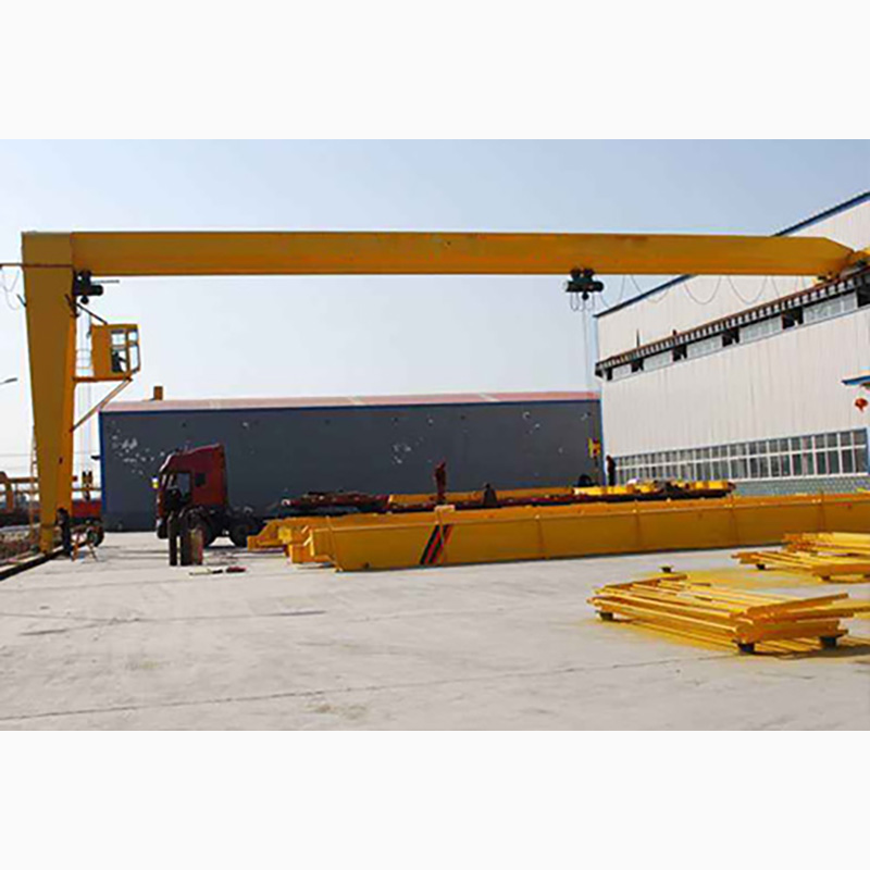 Elektromos emelő, egy gerenda félállványos daru