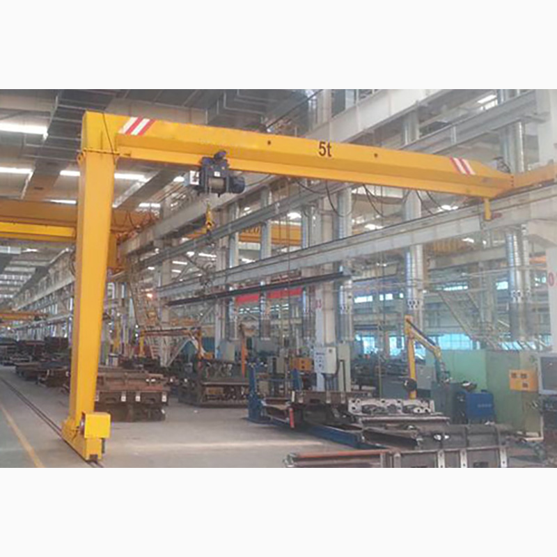 Elektromos emelő, egy gerenda félállványos daru