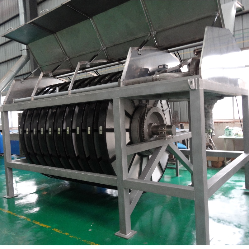 Teljesen zárt típusú tárcsás szűrő