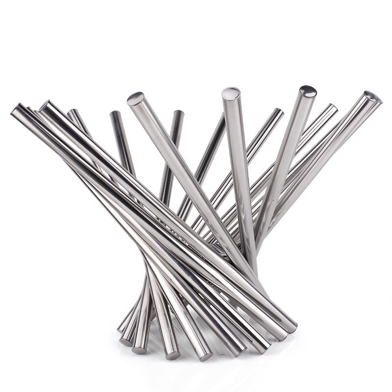 Egyedi Vinci étkezőasztal rozsdamentes acélból forgó gyümölcs tálak fém dekoratív gyümölcs tál