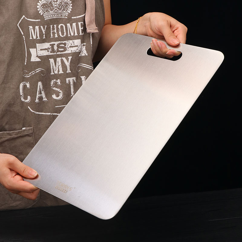 Otthoni mini 304 316 FDA rozsdamentes acél vágólap konyha rozsdamentes acél vágólap