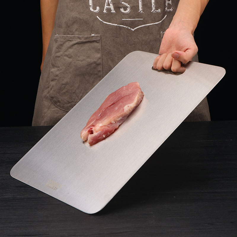 Otthoni mini 304 316 FDA rozsdamentes acél vágólap konyha rozsdamentes acél vágólap