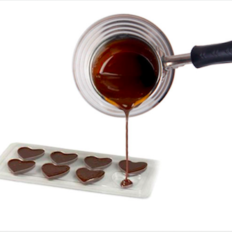 Rozsdamentes acél vintage török ​​kávétej melegítő és vaj olvadó edény