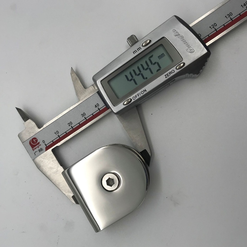 Rozsdamentes acélból készült üveg megoszlási kód 0 fokozatú rögzített klip üveg védőkorlát partíciós kód zuhanyzószoba üvegkapocs