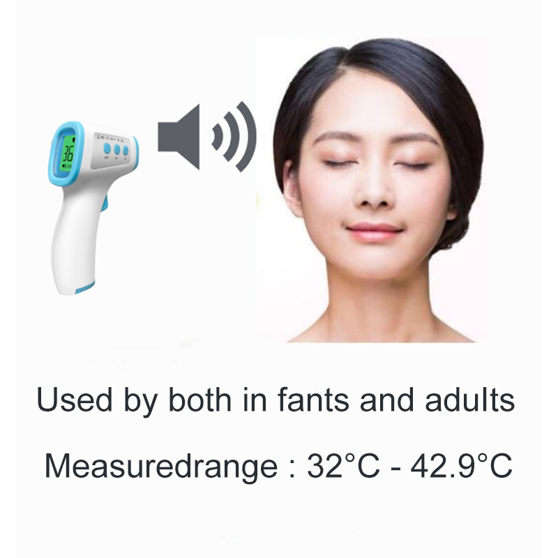 Kézi pontos hőmérséklet-pisztoly érintésmentes digitális infravörös hőmérő