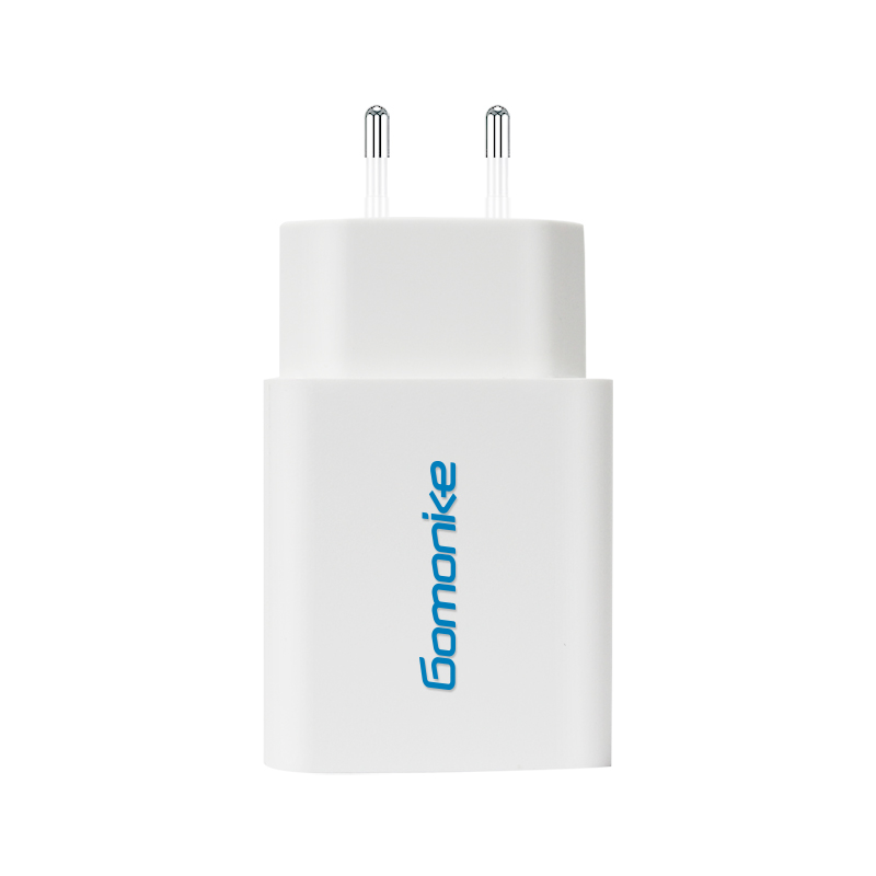 Európai dugasz adapter, 2.1A kettős USB fali töltő, kompatibilis az iPhone, Samsung, LG, Android telefonokkal