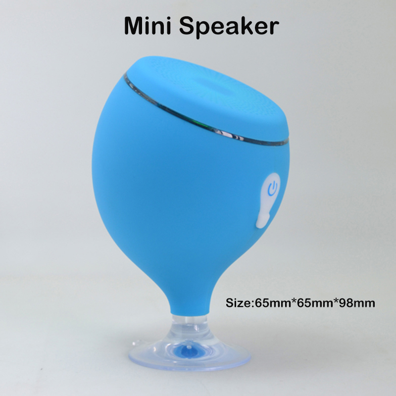 S6 Mini IPX6 vízálló vezeték nélküli hangszóró hordozható úszószívó hangszóró telefontartó színes fényű