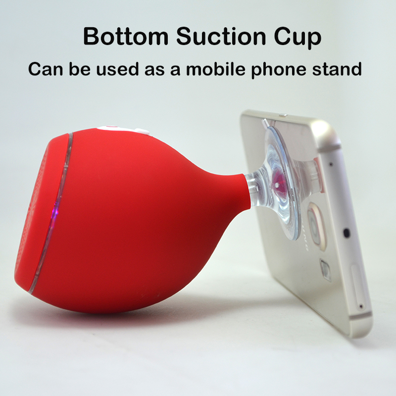 S6 Mini IPX6 vízálló vezeték nélküli hangszóró hordozható úszószívó hangszóró telefontartó színes fényű