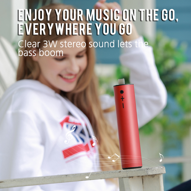 Az S621 vezeték nélküli hangszóró szelfi pálcája Könnyen hordozható