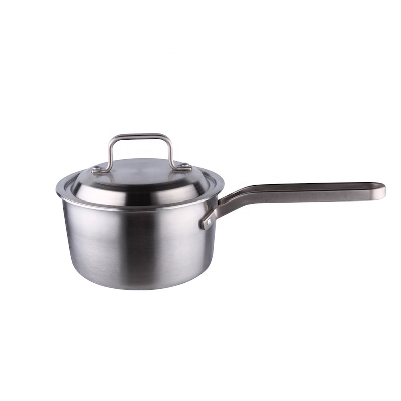 rozsdamentes acélból készült tejedény borítással