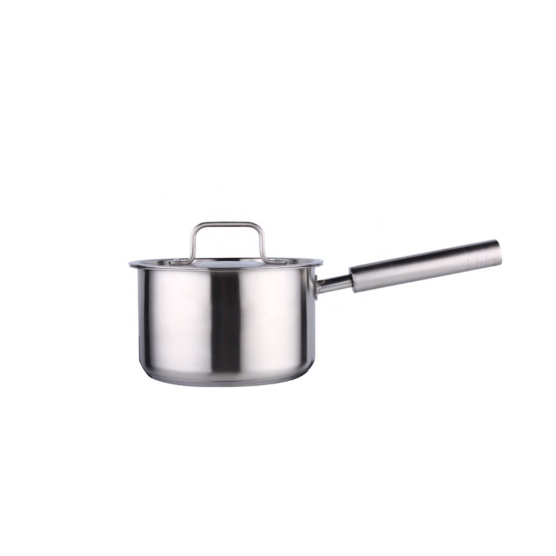 rozsdamentes acélból készült tejedény borítással