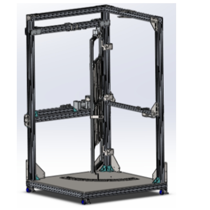 LT-JC11 Ajtó-közelebbi környezetvédelmi tesztelő gép