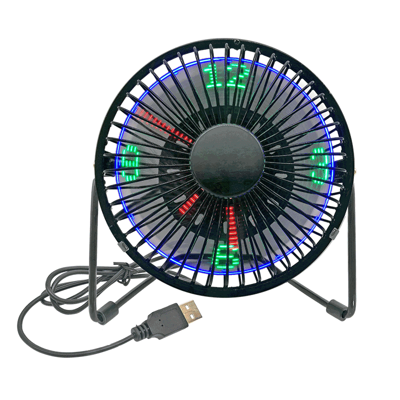 Asztali USB LED ventilátor (4 hüvelykes) 4A