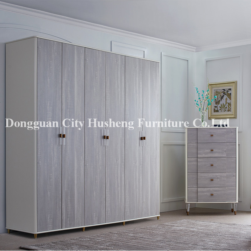 Új érkezés!Modern Bőr Ágy a hálószoba bútorainak