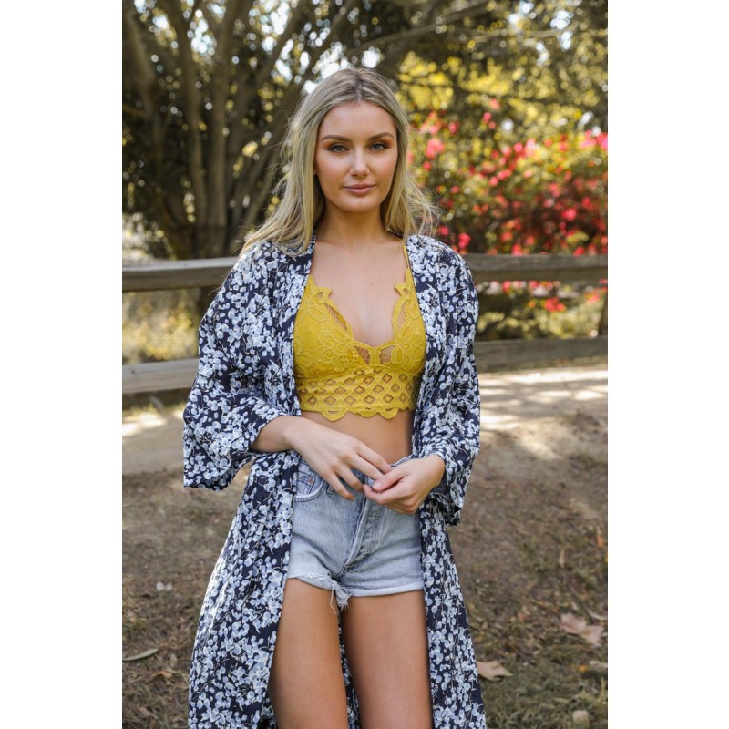 GA-5448 Grace Girl horgolt csipke Longline BRALETTE legnépszerűbb 2020-ban