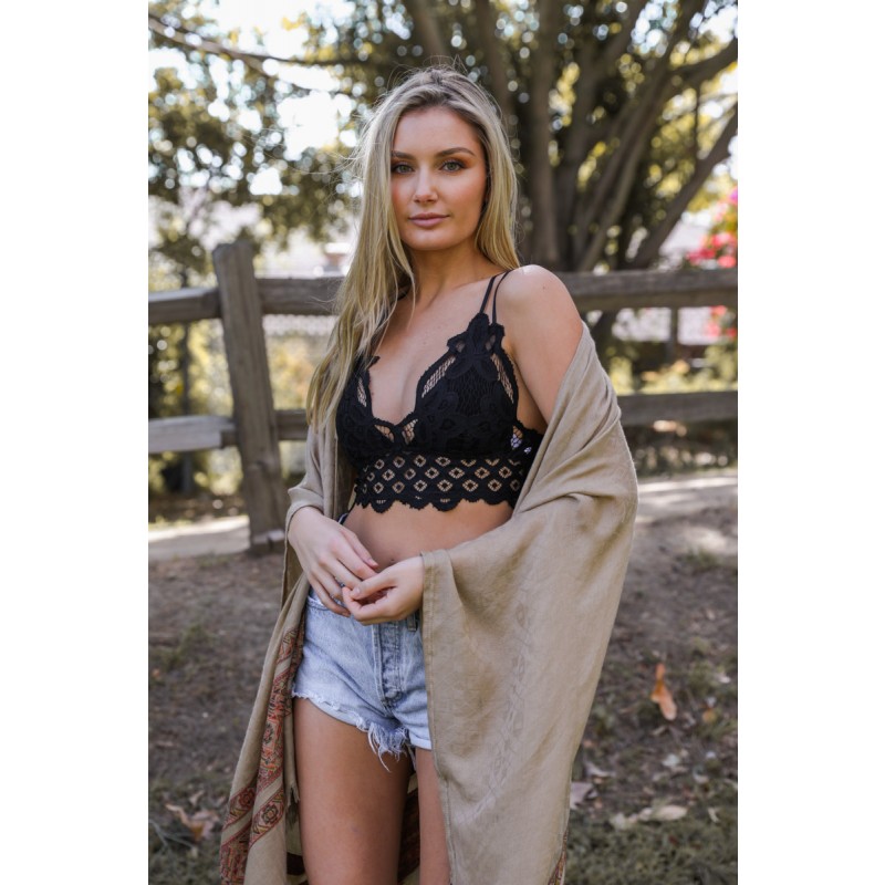 GA-5448 Grace Girl horgolt csipke Longline BRALETTE legnépszerűbb 2020-ban