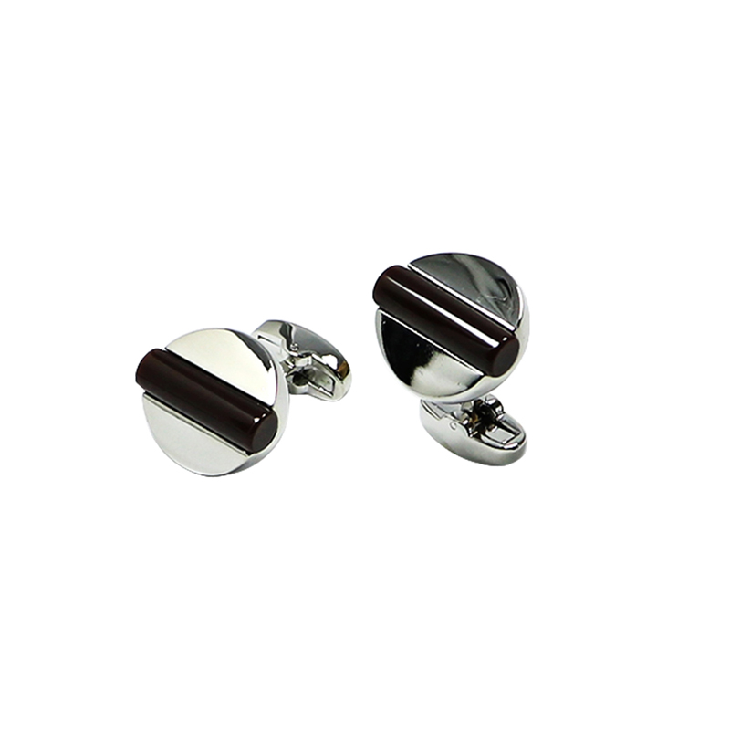 Barna Onyx Szokatlan Ing Cuff Links