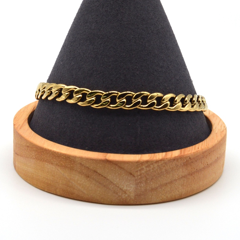 Rozsdamentes acél lánc karkötő rfbbg0056