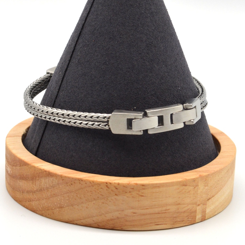 Rozsdamentes acél lánckarkötő rfbbg0622