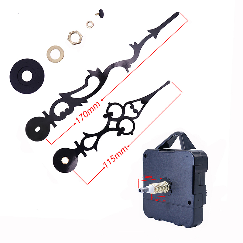 nagykereskedelmi 15 mm-es nagy nyomatékú tengelyes falióra-mozgás órakezelővel