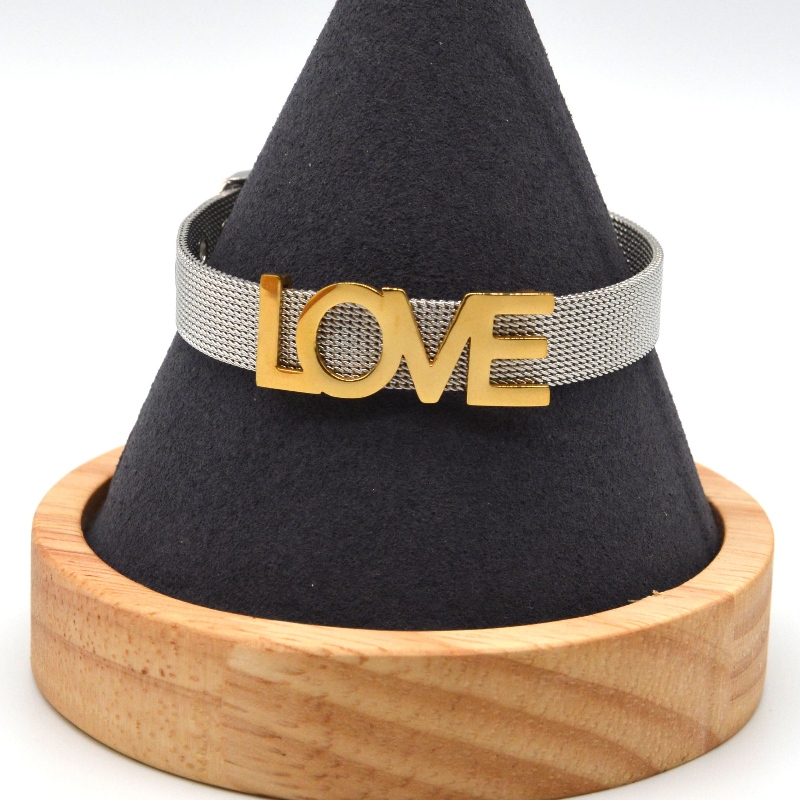 Rozsdamentes acélhálós karperec rfbbf1565