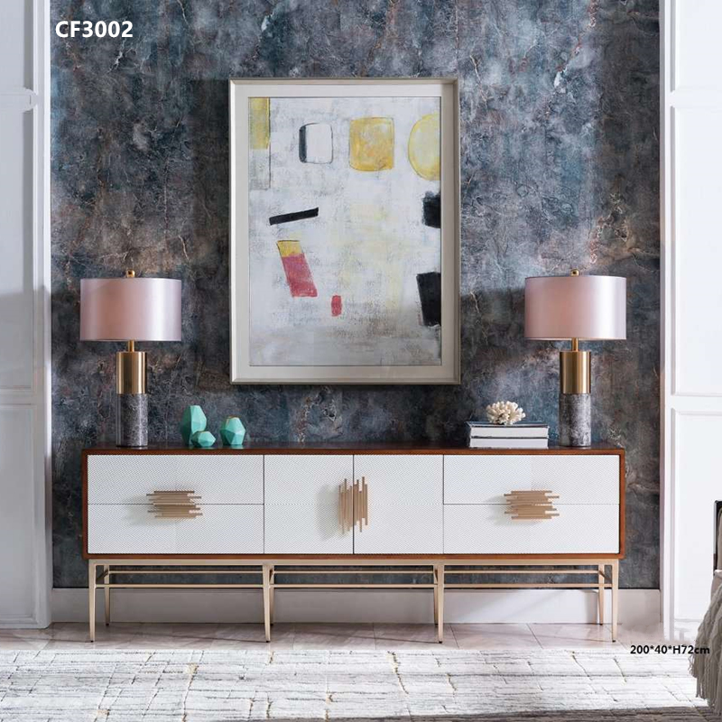 Fém TV szekrény, rozsdamentes acél TV szekrény