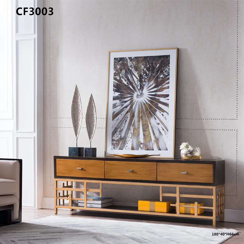 Fém TV szekrény, rozsdamentes acél TV szekrény