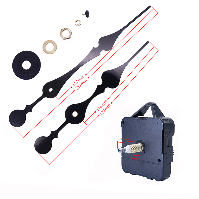 HR1688 23mm nagy nyomaték, I tengelyfal-óra mozgása és órakezek