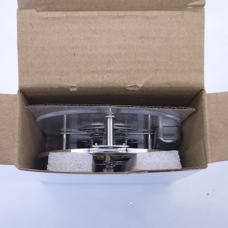 Kínai gyártó 86MM ezüst csontváz-óra betét