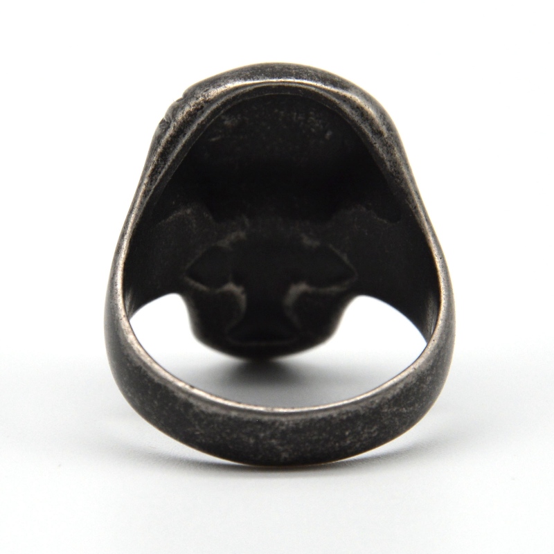 Rozsdamentes acél koponya gyűrű rfbrg0016